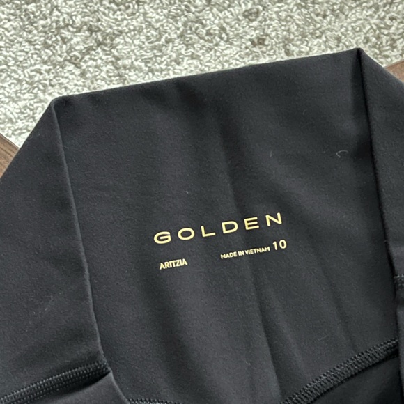 Aritzia Golden BUTTER Cheeky Hi-Rise Flare Legging Sz 10 - Picture 10 of 12